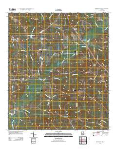 Brundidge SE Alabama Historical topographic map, 1:24000 scale, 7.5 X 7.5 Minute, Year 2011