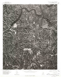 Burchfield Store Alabama Historical topographic map, 1:24000 scale, 7.5 X 7.5 Minute, Year 1975