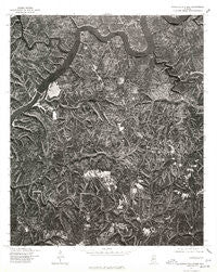 Burchfield Store Alabama Historical topographic map, 1:24000 scale, 7.5 X 7.5 Minute, Year 1975