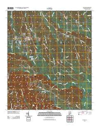 Butler Alabama Historical topographic map, 1:24000 scale, 7.5 X 7.5 Minute, Year 2011