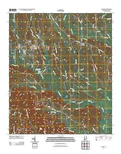 Butler Alabama Historical topographic map, 1:24000 scale, 7.5 X 7.5 Minute, Year 2011