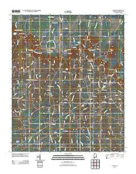Caddo Alabama Historical topographic map, 1:24000 scale, 7.5 X 7.5 Minute, Year 2011