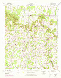 Caddo Alabama Historical topographic map, 1:24000 scale, 7.5 X 7.5 Minute, Year 1948