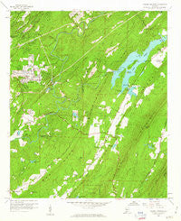 Cahaba Heights Alabama Historical topographic map, 1:24000 scale, 7.5 X 7.5 Minute, Year 1959