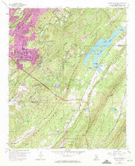 Cahaba Heights Alabama Historical topographic map, 1:24000 scale, 7.5 X 7.5 Minute, Year 1959