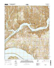 Cairo Alabama Current topographic map, 1:24000 scale, 7.5 X 7.5 Minute, Year 2014