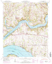 Cairo Alabama Historical topographic map, 1:24000 scale, 7.5 X 7.5 Minute, Year 1950