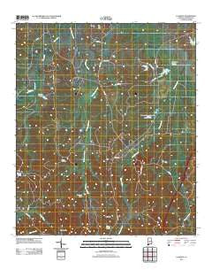 Calhoun Alabama Historical topographic map, 1:24000 scale, 7.5 X 7.5 Minute, Year 2011