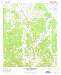 Calhoun Alabama Historical topographic map, 1:24000 scale, 7.5 X 7.5 Minute, Year 1981