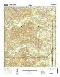 Calvert Alabama Current topographic map, 1:24000 scale, 7.5 X 7.5 Minute, Year 2014