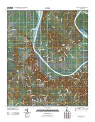 Camden North Alabama Historical topographic map, 1:24000 scale, 7.5 X 7.5 Minute, Year 2011