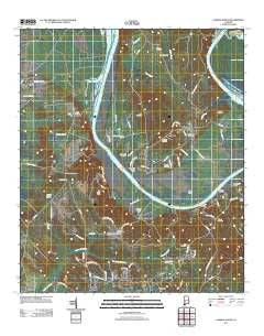 Camden North Alabama Historical topographic map, 1:24000 scale, 7.5 X 7.5 Minute, Year 2011