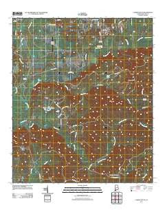 Camden South Alabama Historical topographic map, 1:24000 scale, 7.5 X 7.5 Minute, Year 2011