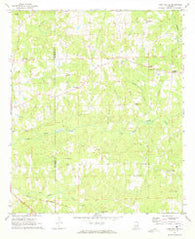 Camp Hill SE Alabama Historical topographic map, 1:24000 scale, 7.5 X 7.5 Minute, Year 1971
