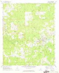 Camp Hill Alabama Historical topographic map, 1:24000 scale, 7.5 X 7.5 Minute, Year 1971