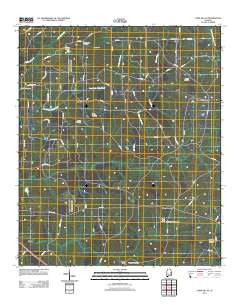 Camp Hill SE Alabama Historical topographic map, 1:24000 scale, 7.5 X 7.5 Minute, Year 2011