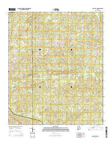Camp Hill SE Alabama Current topographic map, 1:24000 scale, 7.5 X 7.5 Minute, Year 2014