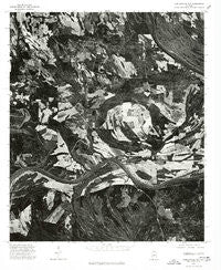 Carlowville NW Alabama Historical topographic map, 1:24000 scale, 7.5 X 7.5 Minute, Year 1975