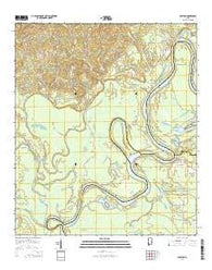Carlton Alabama Current topographic map, 1:24000 scale, 7.5 X 7.5 Minute, Year 2014