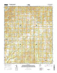 Carrville Alabama Current topographic map, 1:24000 scale, 7.5 X 7.5 Minute, Year 2014