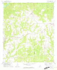 Carrville Alabama Historical topographic map, 1:24000 scale, 7.5 X 7.5 Minute, Year 1971