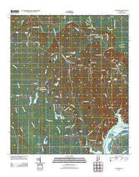 Catherine Alabama Historical topographic map, 1:24000 scale, 7.5 X 7.5 Minute, Year 2011
