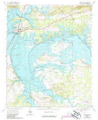 Cedar Bluff Alabama Historical topographic map, 1:24000 scale, 7.5 X 7.5 Minute, Year 1967