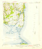 Cedar Point Alabama Historical topographic map, 1:62500 scale, 15 X 15 Minute, Year 1943