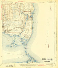 Cedar Point Alabama Historical topographic map, 1:62500 scale, 15 X 15 Minute, Year 1943
