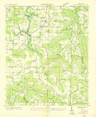 Center Grove Alabama Historical topographic map, 1:24000 scale, 7.5 X 7.5 Minute, Year 1936