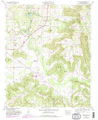 Center Grove Alabama Historical topographic map, 1:24000 scale, 7.5 X 7.5 Minute, Year 1947