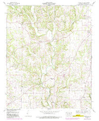 Center Hill Alabama Historical topographic map, 1:24000 scale, 7.5 X 7.5 Minute, Year 1952
