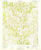 Center Hill Alabama Historical topographic map, 1:24000 scale, 7.5 X 7.5 Minute, Year 1952