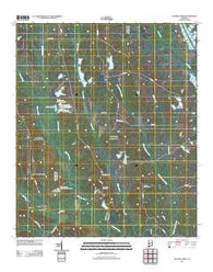 Central Mills Alabama Historical topographic map, 1:24000 scale, 7.5 X 7.5 Minute, Year 2011