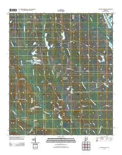 Central Mills Alabama Historical topographic map, 1:24000 scale, 7.5 X 7.5 Minute, Year 2011