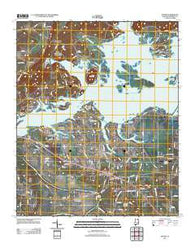 Centre Alabama Historical topographic map, 1:24000 scale, 7.5 X 7.5 Minute, Year 2011