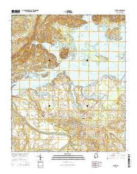 Centre Alabama Current topographic map, 1:24000 scale, 7.5 X 7.5 Minute, Year 2014