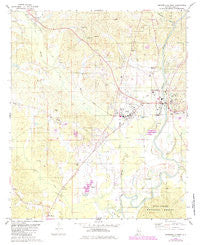 Centreville West Alabama Historical topographic map, 1:24000 scale, 7.5 X 7.5 Minute, Year 1980