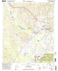 Centreville West Alabama Historical topographic map, 1:24000 scale, 7.5 X 7.5 Minute, Year 2002