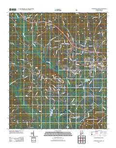 Centreville West Alabama Historical topographic map, 1:24000 scale, 7.5 X 7.5 Minute, Year 2011