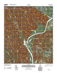 Chance Alabama Historical topographic map, 1:24000 scale, 7.5 X 7.5 Minute, Year 2011