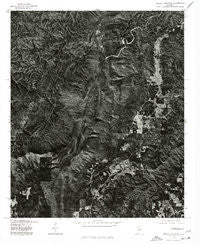 Cheaha Mountain Alabama Historical topographic map, 1:24000 scale, 7.5 X 7.5 Minute, Year 1975