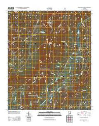 Cheaha Mountain Alabama Historical topographic map, 1:24000 scale, 7.5 X 7.5 Minute, Year 2011