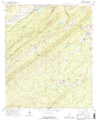 Chelsea Alabama Historical topographic map, 1:24000 scale, 7.5 X 7.5 Minute, Year 1959