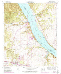 Cherokee Alabama Historical topographic map, 1:24000 scale, 7.5 X 7.5 Minute, Year 1954