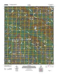 Chesson Alabama Historical topographic map, 1:24000 scale, 7.5 X 7.5 Minute, Year 2011
