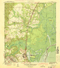 Chickasaw Alabama Historical topographic map, 1:31680 scale, 7.5 X 7.5 Minute, Year 1941