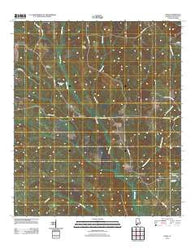China Alabama Historical topographic map, 1:24000 scale, 7.5 X 7.5 Minute, Year 2011