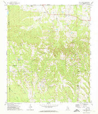 China Grove Alabama Historical topographic map, 1:24000 scale, 7.5 X 7.5 Minute, Year 1971