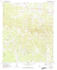 China Grove Alabama Historical topographic map, 1:24000 scale, 7.5 X 7.5 Minute, Year 1971